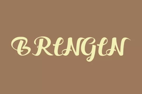 دانلود فونت انگلیسی bringin