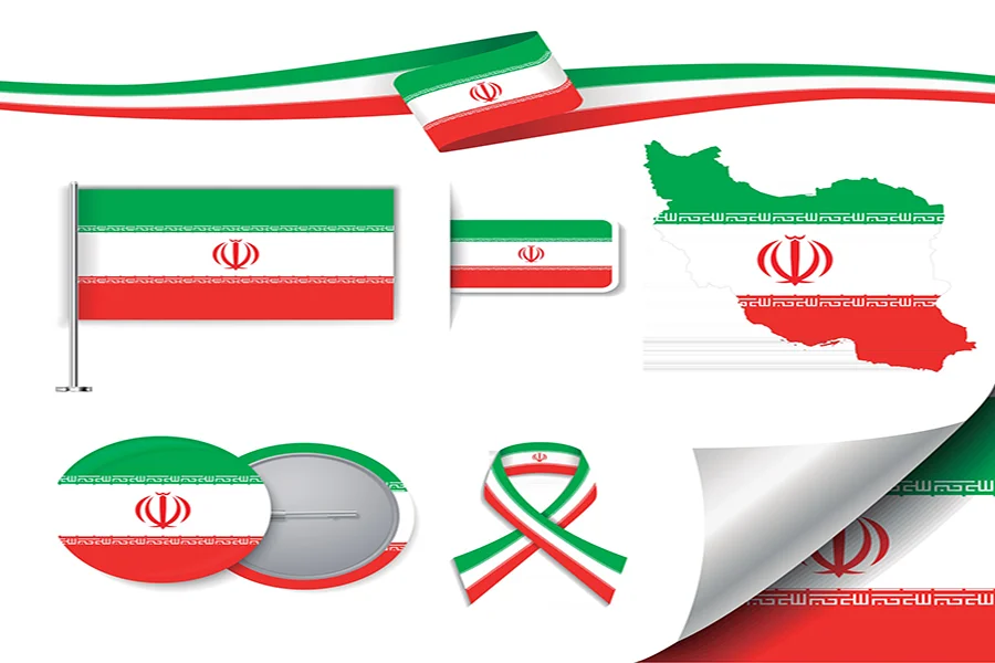 وکتور پرچم ایران
