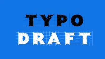 دانلود فونت انگلیسی typodraft