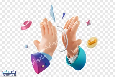 آیکون سه بعدی بزن قدش