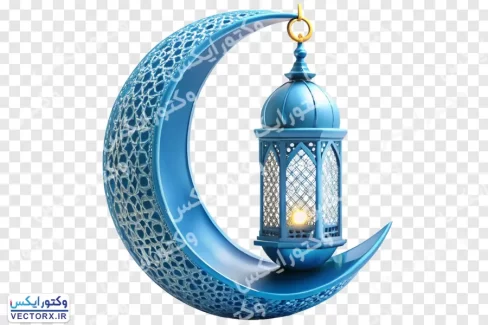 دانلود فانوس و هلال ماه رمضان